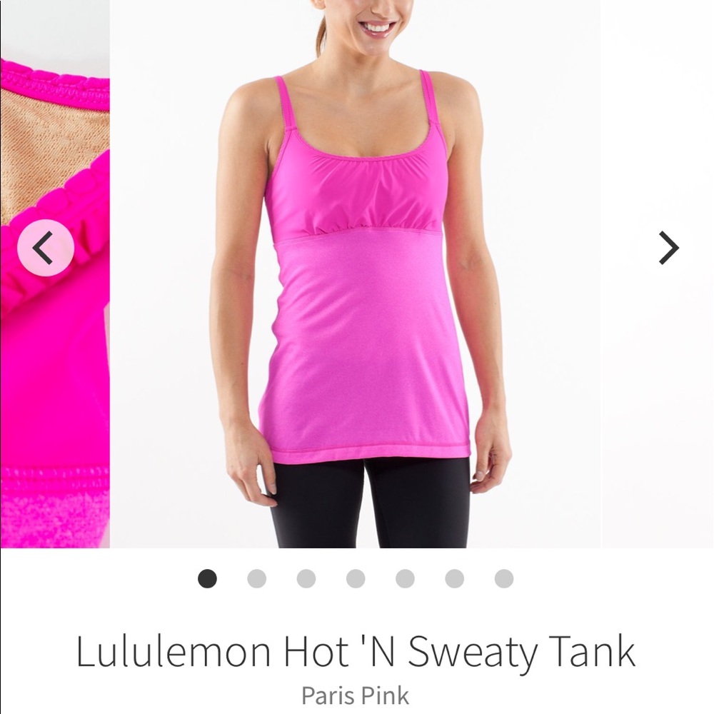 Lululemon hot ‘n sweaty tank